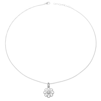 Orphelia Dames 925 Sterling Zilveren Ketting met Hanger - Zilver ZH-6017