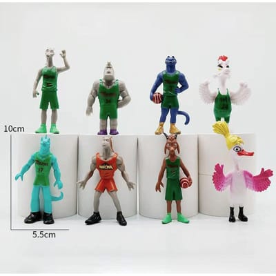 2026 Nieuwste Film GOAT Model Basketbal Droom Geit Figuren Beeldje PVC Set Standbeeld Kamer Decoratie Model Poppen Kind Speelgoed Cadeaus