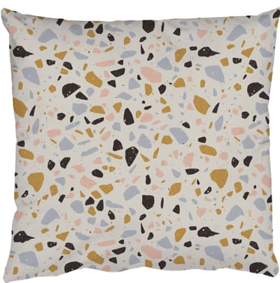 Sierkussens - Kussentjes Woonkamer - 50x50 cm - Terrazzo - Patroon - Neutraal - Zacht - Multi