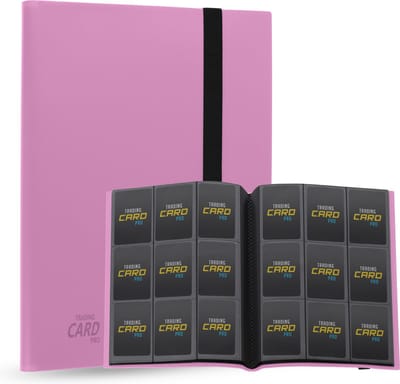 TradingCardPro® Verzamelmap Kaarten – A4 Binder - Geschikt voor Pokémon kaarten – 360 Kaarten – 20 Pagina’s – 9 Pocket – Roze
