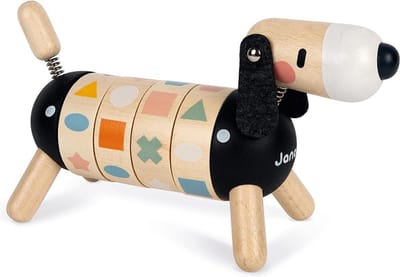 Janod Sweet Cocoon - Hond met Vormen en Kleuren