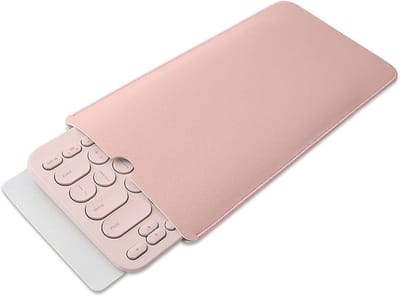 Leren Toetsenbord Tas, Stof- en Waterdichte Beschermhoes voor Draagbare Toetsenborden, Roze Accessoire