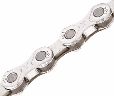 KMC e12 EPT 12-Speed E-Bike Ketting - E12 Silver 128link met quick link