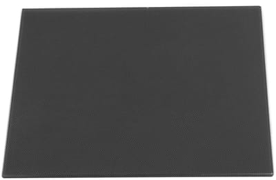 Dailygoods- Glasbed Hoge Hechting - 3D-printerplatform 250 x 250 x 4 mm - Bouwoppervlak Koolstofkristalglas - Eenvoudig te Vormen - Organische Coating - Bouwplaat