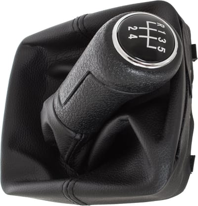 Modecar - Versnellingspookknop en Hoes - VW Polo IV - Zwart