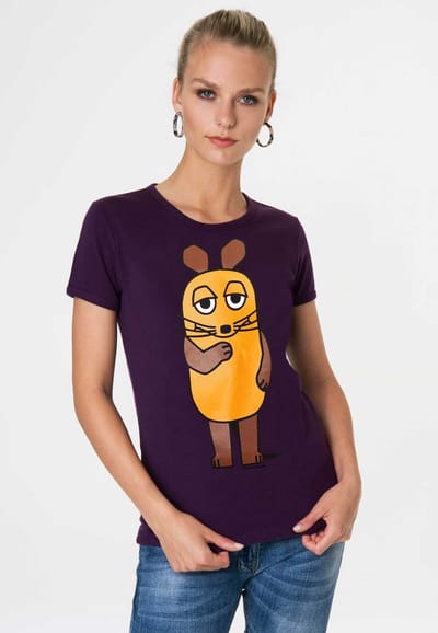 Logoshirt Print T-Shirt Die Sendung mit der Maus