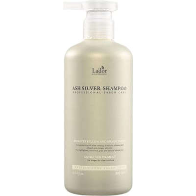 Shampoing Lador Ash Silver Coloration & Éclaircissement pour Cheveux Décolorés 300ml white