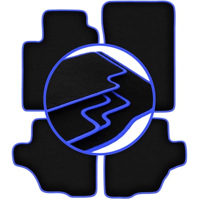 CARLUX-BLUE automatten voor: Suzuki Gran Vitara I 3-deurs (1998-2005)
