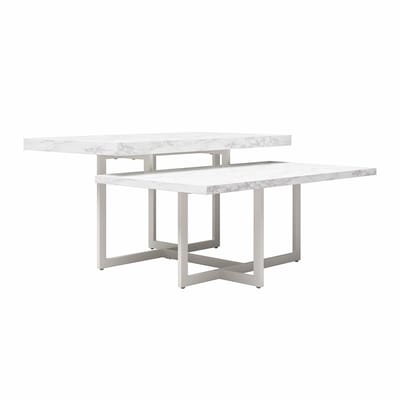 Brielle-Salontafel - Wit Marmerlook