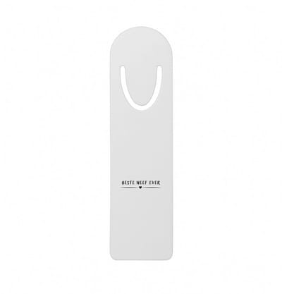 Hacebo® - Beste neef ever metalen boekenlegger - Neef - cousin - leuk cadeau voor je neef Bladwijzer boekenleggers - 12.7 cm x 3.2cm