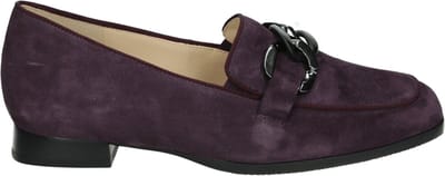 Hassia 300846 - Volwassenen Instappers - Kleur: Paars - Maat: 38