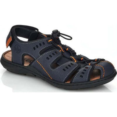 Rieker Sandals 22021, Mannen, Blauw, Sandalen, maat: 42