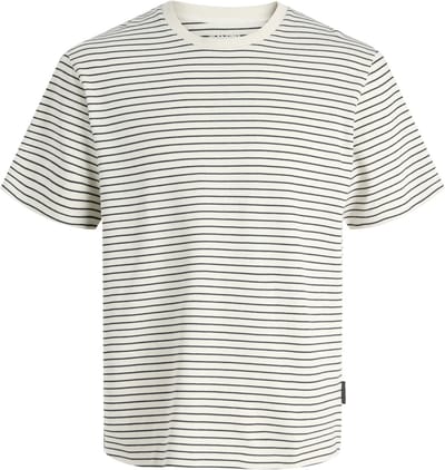 JACK&JONES - JJEDOVER STRIPED TEE SS CREW NECK SN - Heren - T-shirts