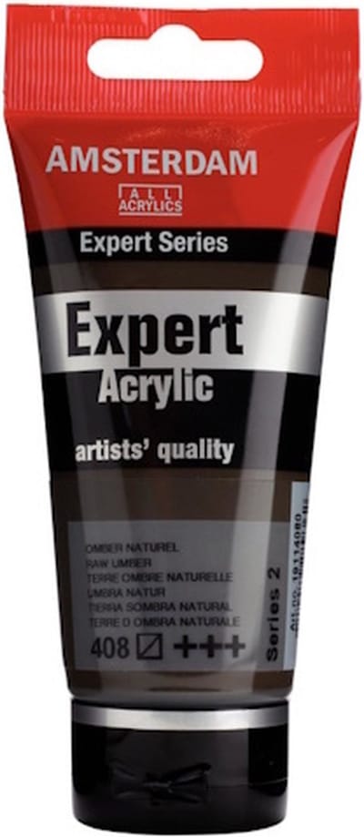 Amsterdam Expert Series Acrylverf - 75 ml - Omber Naturel 408   8712079289362   Verf