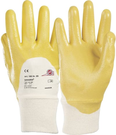 KCL Sahara® 100-9 Werkhandschoen Katoen Maat (handschoen): 9, L EN 388 1 paar