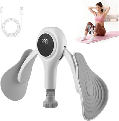 Dijbeentrainer Bekkenbodemtrainer - Kegeltrainer Heuptrainer - Vormen Lichaam - 360 Graden Draaibaar - Compact Draagbaar