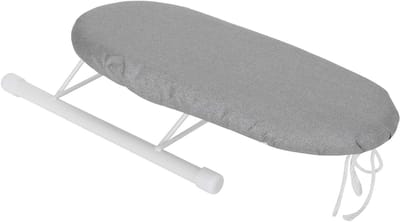 Vouwbaar Strijkplank voor Thuis en Reizen, Draagbare Strijktafel met Kraag- en Manchetfunctie, Stevig en Duurzaam Gebruik