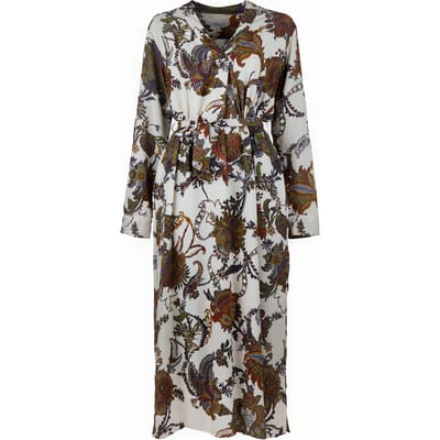 Stenströms Desireé, Dress Offwhite Pattern Größe: 36 | Midikleider Outlet | Damen | Weiß