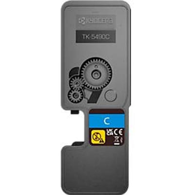 Originele Kyocera toner TK-5490C, tot 2400 pagina's, enkele verpakking, cyaan