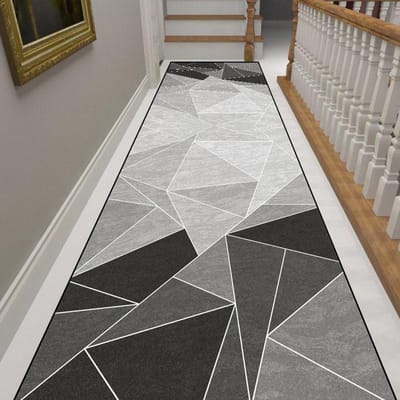 Modern Huis Lang Gangtapijt Antislip Trapkleed Hotellobby Doorgangsloper Wasbaar Kamerdecor Vloermatten Aanpasbaar 90x200cm 35.4x78in