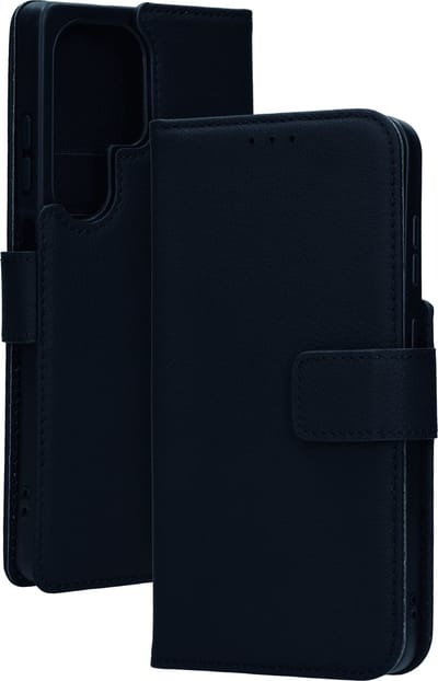 Mobiparts Leather Wallet Case geschikt voor Samsung Galaxy S25 Ultra - Zwart