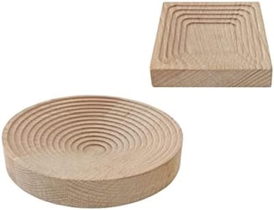 PromoHome Houten Opbergschalen Set - Minimalistisch Design voor Sleutels en Sieraden