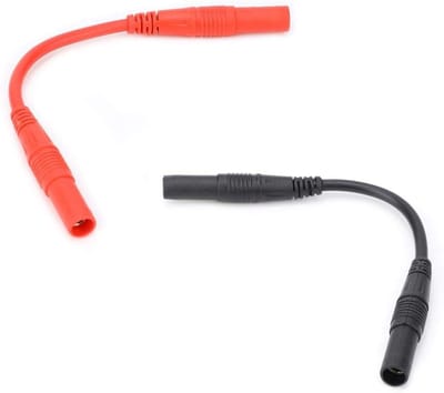 Meetkabel 10 cm met banaanstekker voor multimeter - Duurzame en betrouwbare meetsnoer
