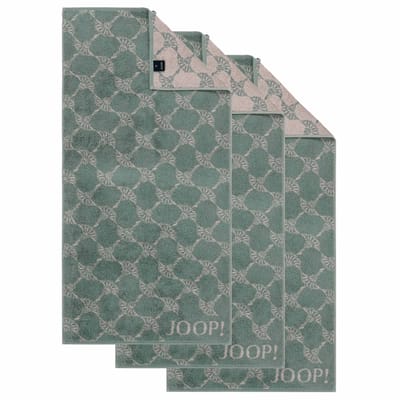 JOOP! Handdoek Classic / Infinity / Signature Een maat, 50x100 Set van 3