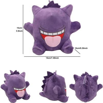 Nieuwe Pokemon Slaap Gengar Pluche Speelgoed Anime Pocket Monster Mega Gengar Pluche Poppen Verjaardagscadeaus Kinderen