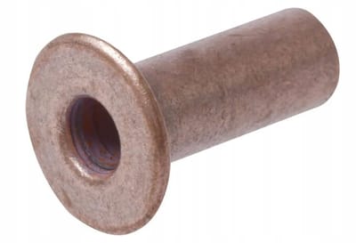 Koperen blindklinknagel 6x25 mm - KN625