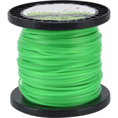 Draad voor bosmaaier Draad voor bosmaaier 2,0 mm Trimmerdraad voor bosmaaier Grastrimmer Groen 100m/328.1ft