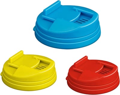 Silicone Cup Lid voor Dranken - Zacht Drinkdeksel - Plastic Blikdeksel - Blikdeksel voor Blikjes - Buiten Dinerfeest - Sportevenementen - Verpakking van 3