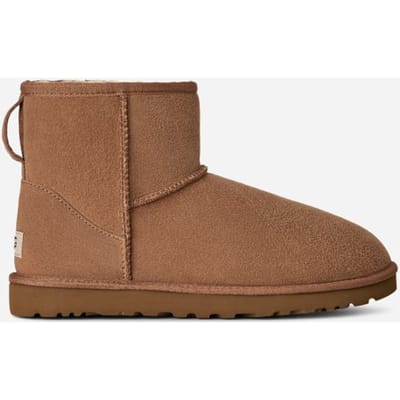 UGG® Classic Mini voor heren  in Brown, Maat 40, Shearling