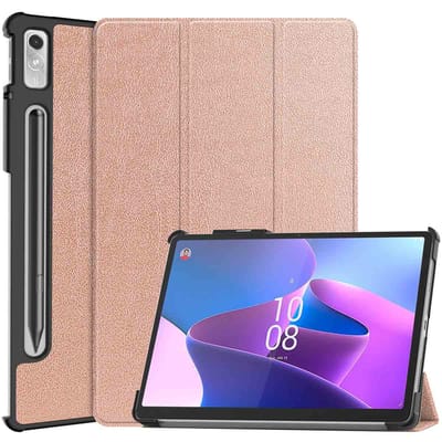 imoshion Tablet Hoes - Geschikt voor Lenovo Tab P11 Pro (2nd gen) - Trifold Bookcase - Rosé goud