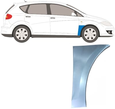 Reparatiepaneel voorspatbord voor Seat Altea 2004-2015 / Rechts