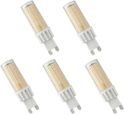 Spectrum LED Insteeklampje G9 7W - 230V - 790 Lumen - 6000K Koud wit - Helder daglicht - Energiezuinig - 5 stuks