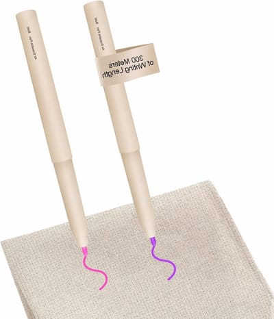 Set van Trick Markers - Zelfdovende Markers met 300 m Schrijflengte voor Naaigerei en Accessoires, Ideaal voor Naaiwerk en Creatieve Projecten