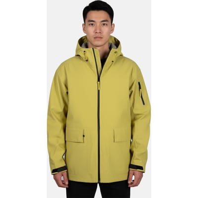 Calvin Klein Ls Nylon Oxford Relaxed Jacket Spanish Lime Size: S | Light Jackets Outlet | Heren | Geel