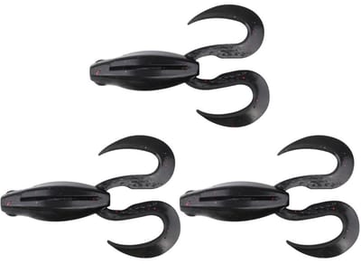 Dailygoods - Zacht Kunstaas Kikker - 3/5/8 Stuks Visaas voor Forel en Roofvis