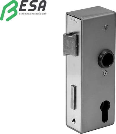 AMF 14464 poortslot met huis 141U-30PZW VoorPlaat: 24mm
