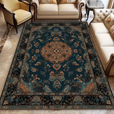 Bohemia Kleden Woonkamer Decoratie Slaapkamer Deluxe Antislip Vloermatten Groot Oppervlak Tapijt Loungekleed Perzisch Tapijt Wasbaar 60*90cm gray