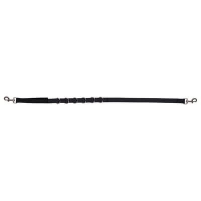 Qhp Bijzetteugels Color Black - Pony