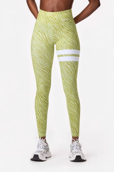 Stronger - Explore Sport Tights - Sportlegging - Dames - Flow Groen - Maat S