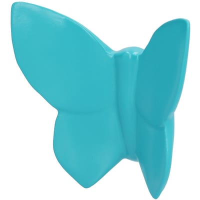 Hars Vlinder Beeldje Ambachten Ornament Muur Decoratieve Hangende Hanger voor Huis Hotel KTV Decoratie blue