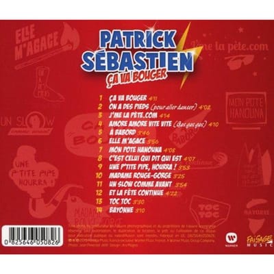 Patrick Sebastien - Ca Va Bouger - Wereldmuziek - CD