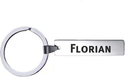 Sleutelhanger Met Naam - Florian - RVS