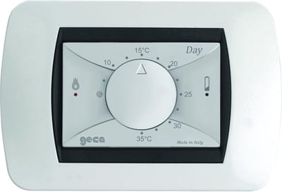Elektronische thermostaat - Slimme regelaar - Energie besparen - Batterij gevoed - Niet gespecificeerd - Antraciet