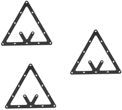 aladdien - Billiard Table Sticker - Billiard Accessoires - Nanometer materiaal - 6PCS - Kwalitatieve film - Voor biljarttafels - Geschikt voor 9/10 ...