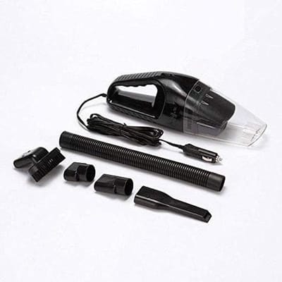 Handstofzuiger, klein, droge handstofzuiger met snoer, mobiele super 12V 120W autostofzuiger