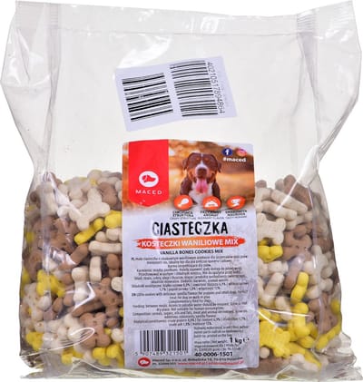 MACED Botten Koekjes Vanille Mix - hondensnack - 1 kg